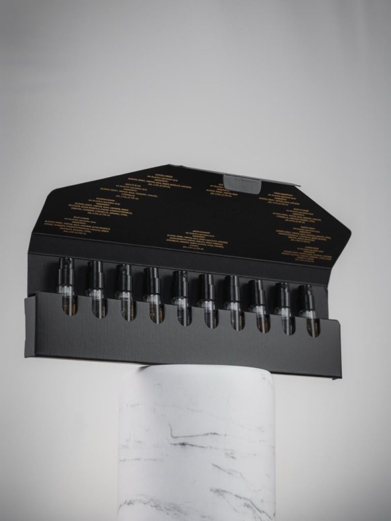 Sample ruler